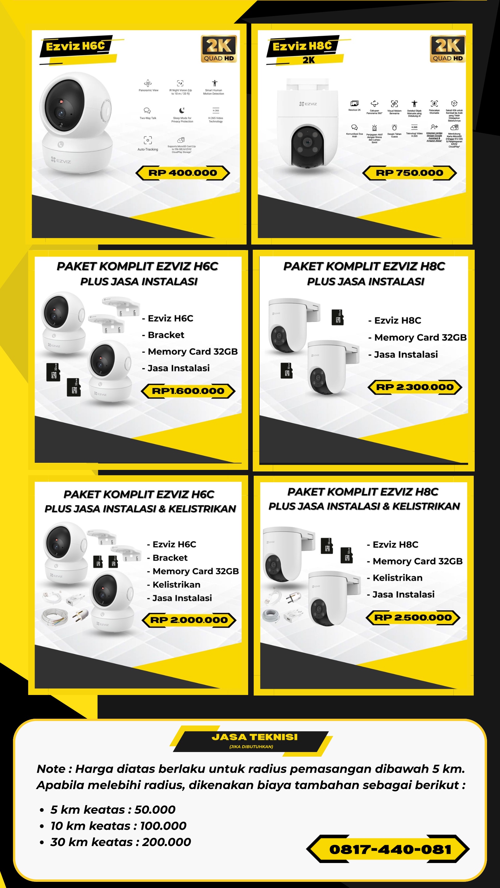 Harga 5 - CCTV SLAWI