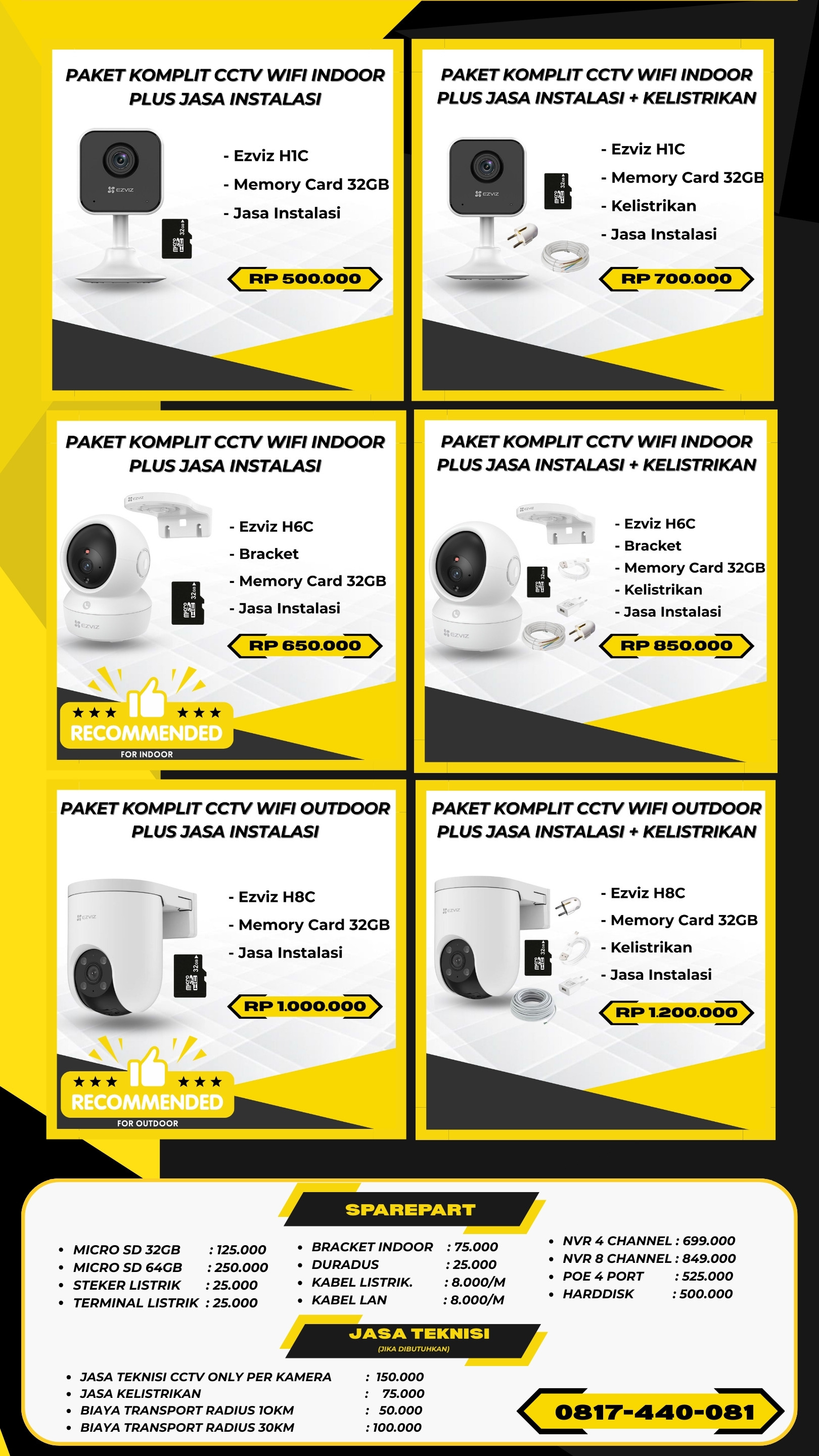 Harga 4 - CCTV SLAWI