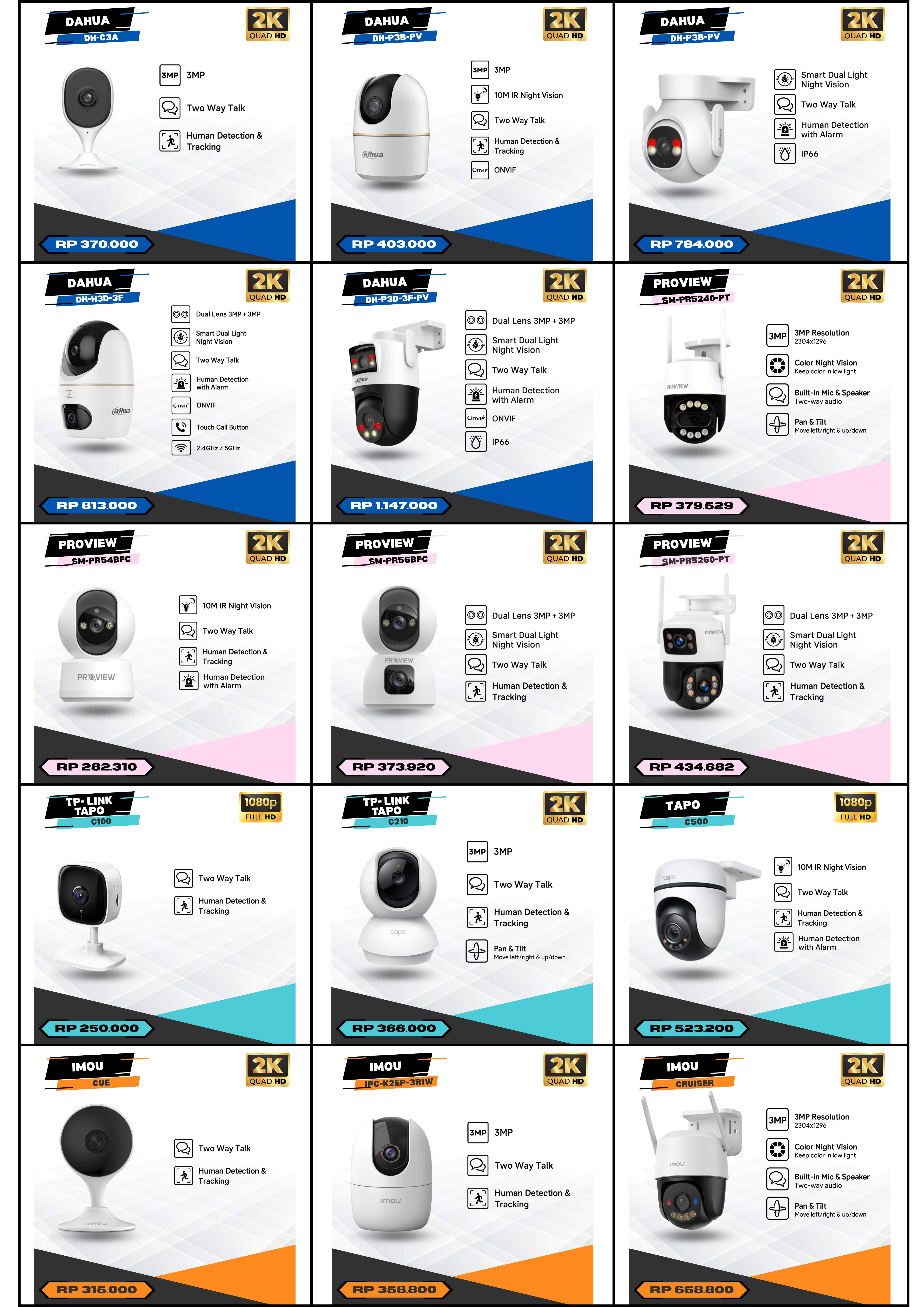 Harga 12 - CCTV SLAWI