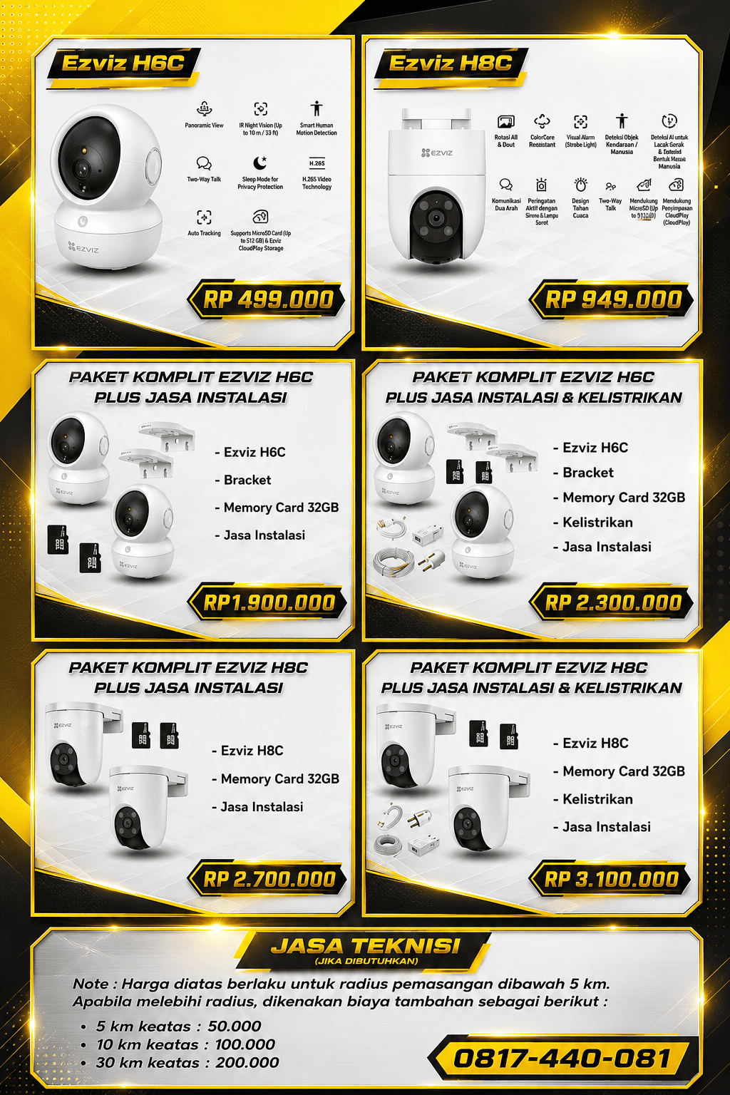 Harga 10 - CCTV SLAWI