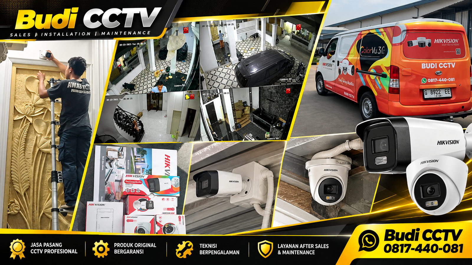 Pemasangan CCTV Hikvision di Slawi untuk Rumah Tinggal, Keamanan Sistem Pemantauan