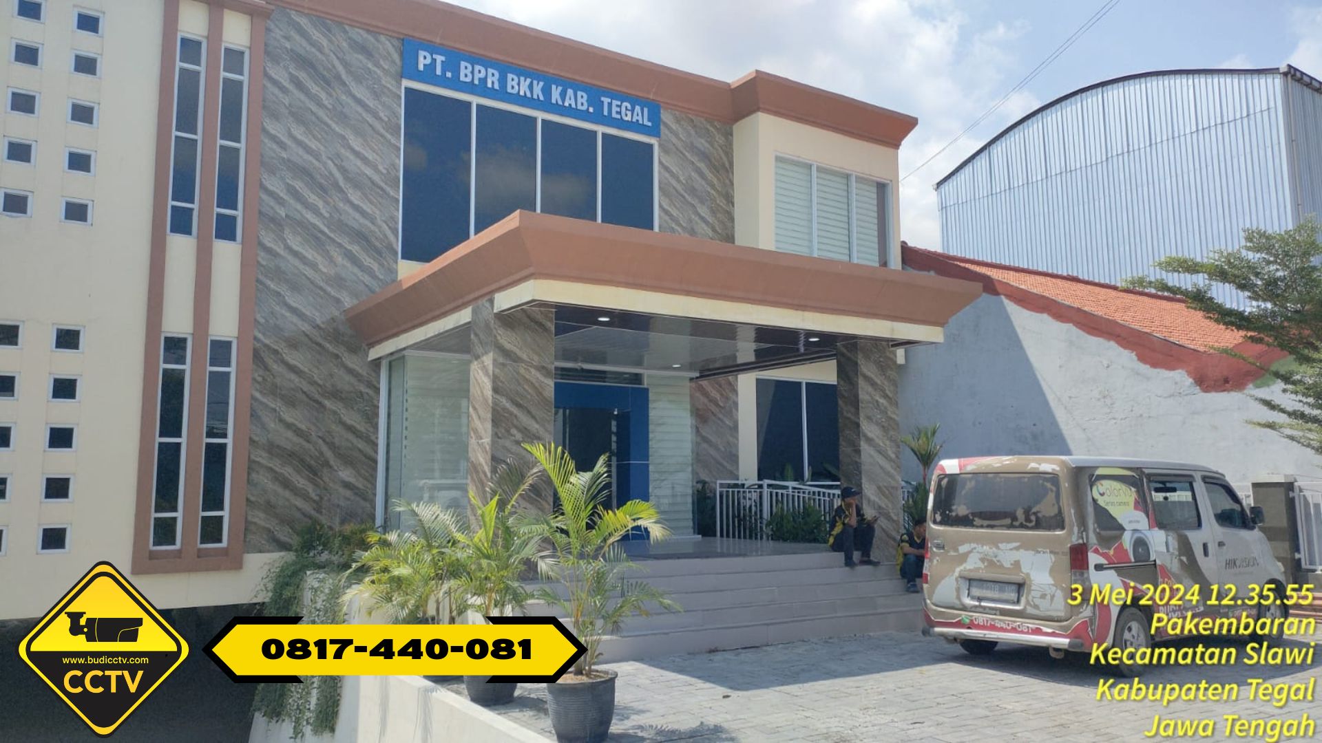 Budi CCTV Tingkatkan Keamanan BPR BKK Tegal dengan IP Camera Hikvision