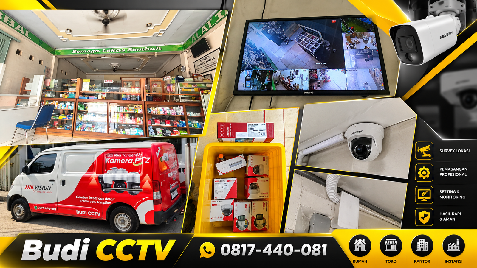 CCTV Hikvision Slawi Pengaturan Ulang Koneksi WiFi bersama Budi CCTV