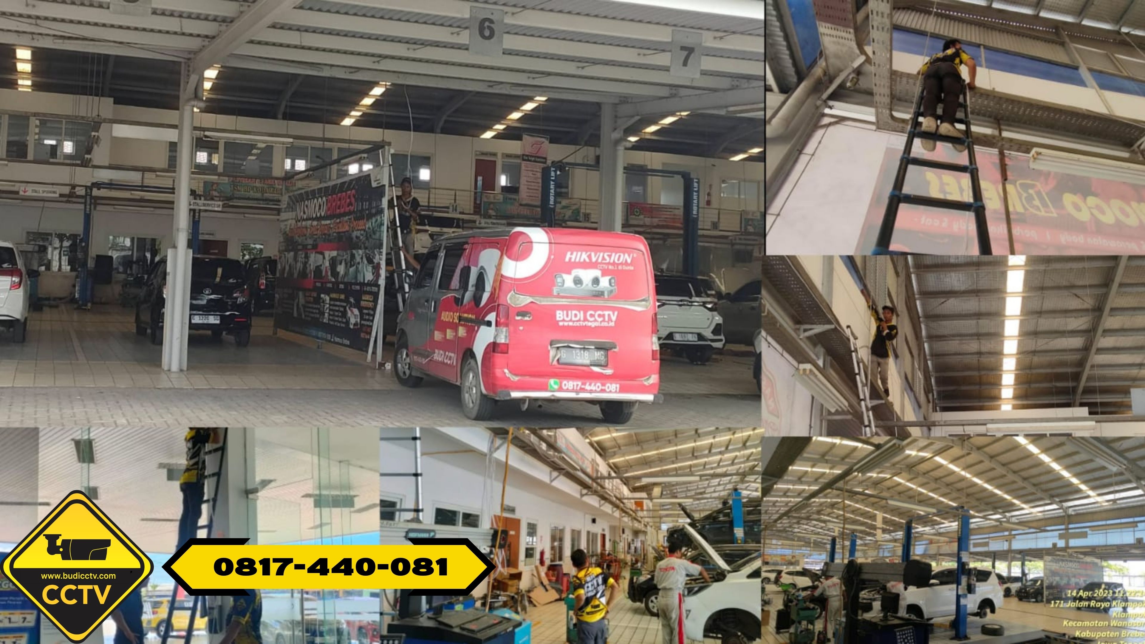 Pemasangan CCTV Hikvision 4 Channel Smart Hybrid Light 2MP + ColorVu Audio + Two Way Audio di Rumah Kota Tegal