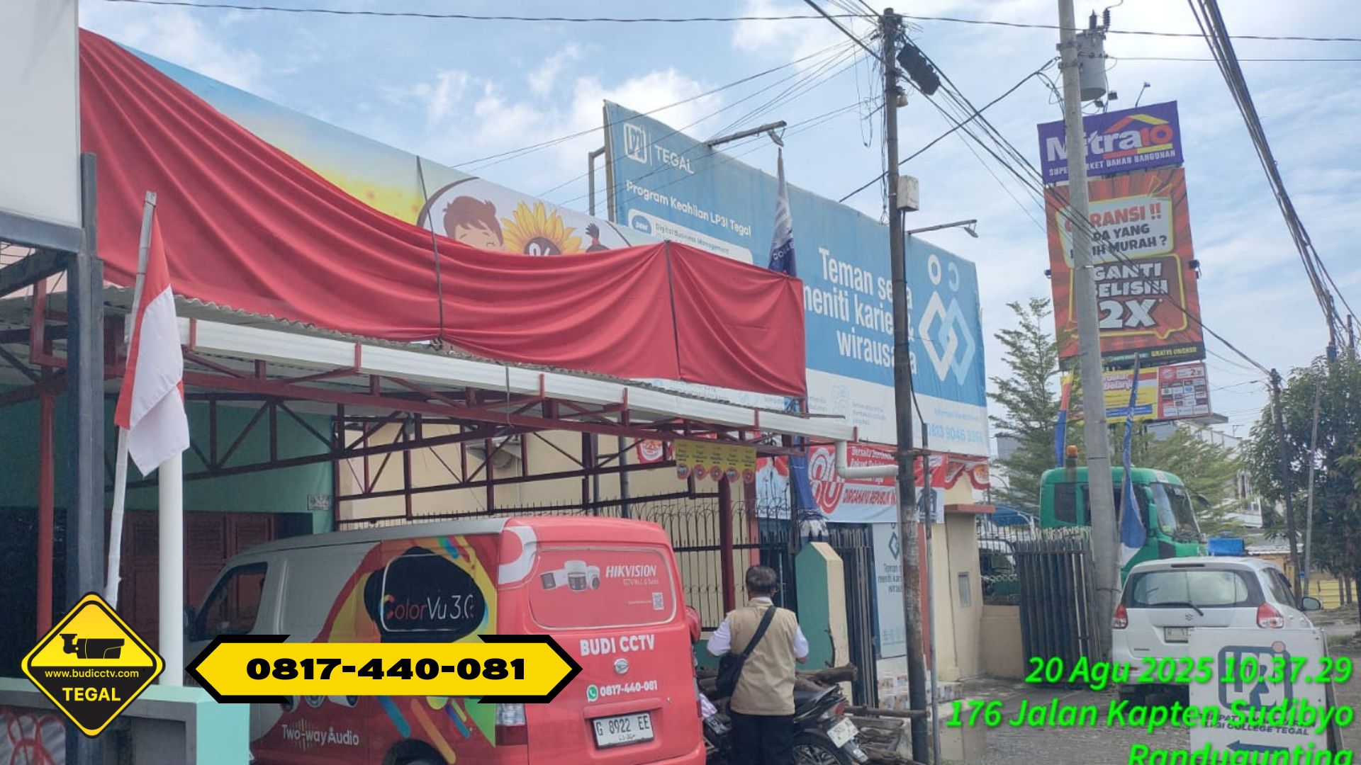 Pemasangan CCTV Hikvision di Toko Perlengkapan Bayi Ceria Tegal