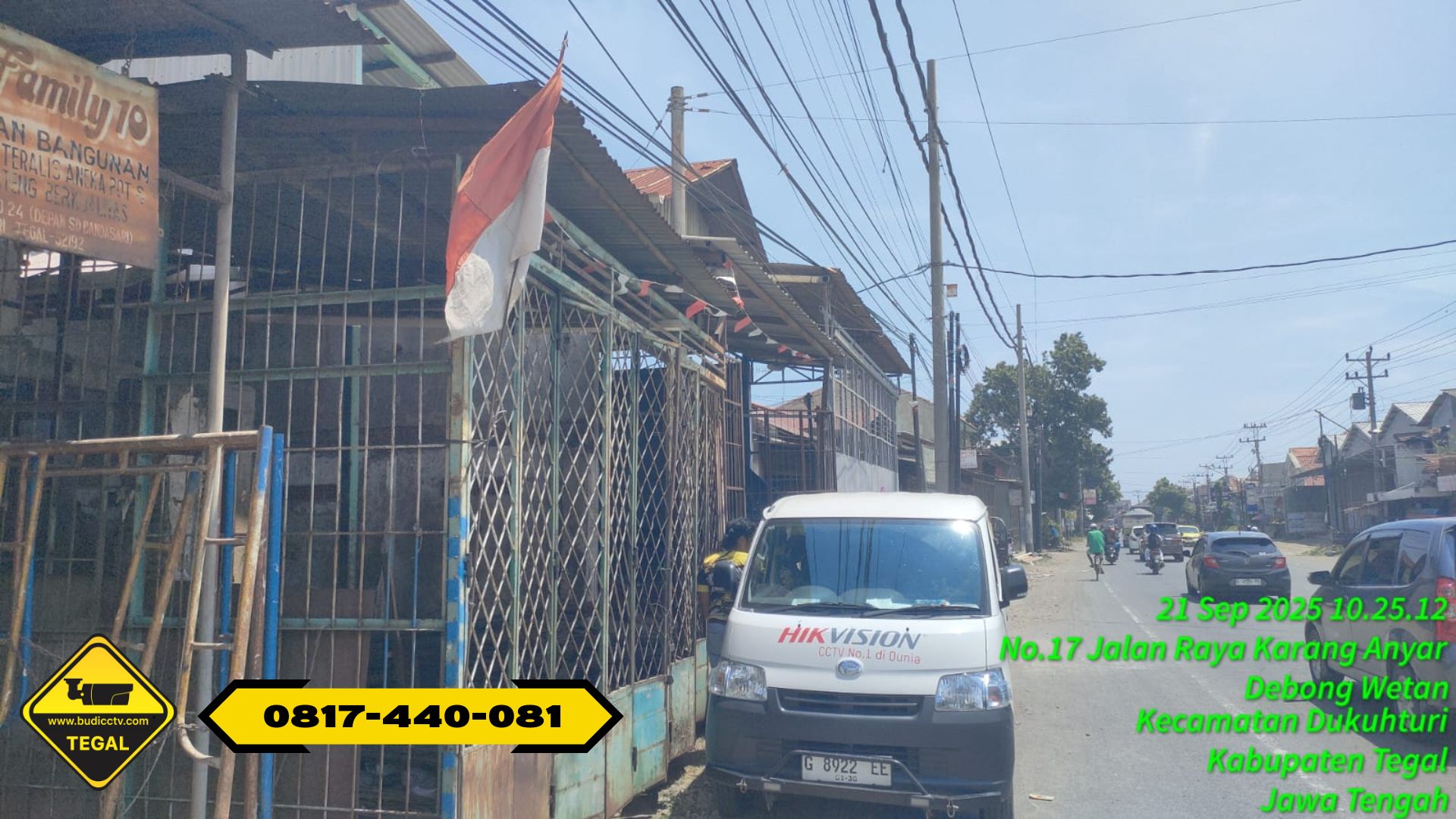 Pasang CCTV di Tegal oleh Budi CCTV: Toko Besi Dukuhturi Pilih Hikvision untuk Perlindungan Maksimal